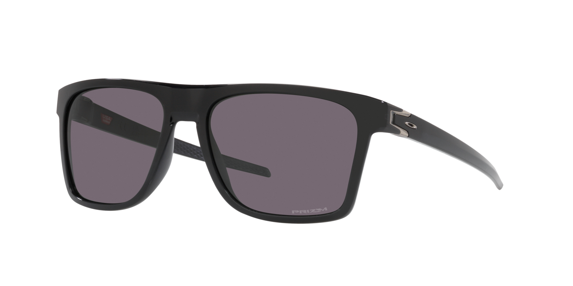 Oakley Mens Leffingwell Sunglasses Matte Black Frame - Prizm