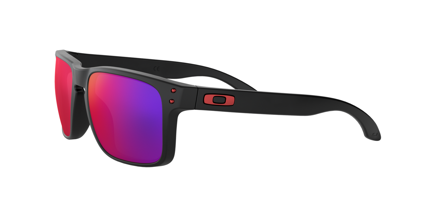 Oakley Holbrook Matte Black Positive Red Iridium