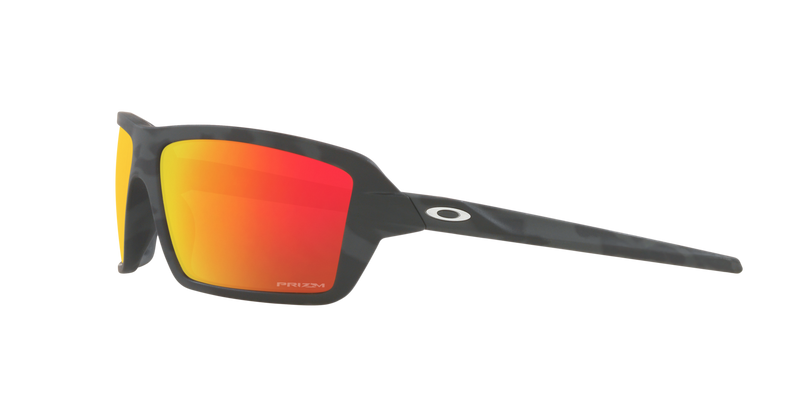 Oakley Cables Black Camo Prizm Ruby Good See Co