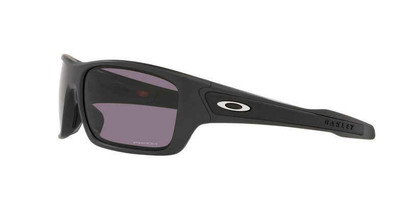 Oakley turbine matte black grey polarized sales