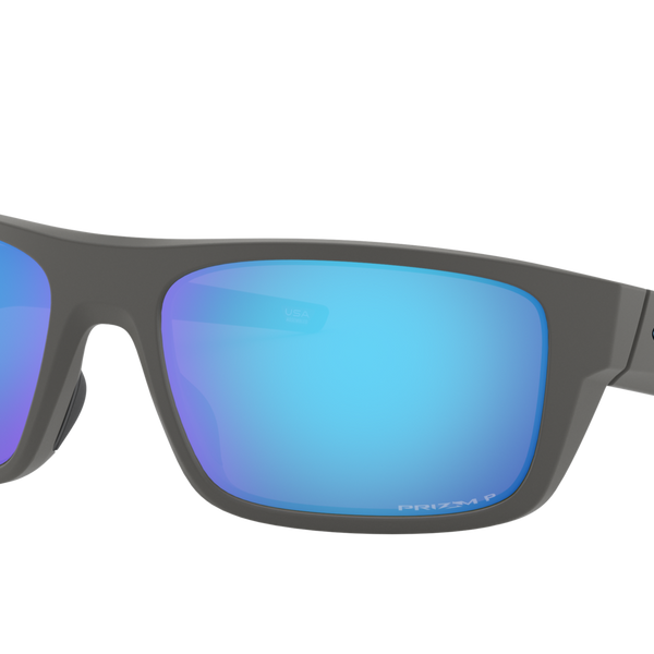 Oakley Drop Point Matte Dark Grey Prizm Sapphire Polarized