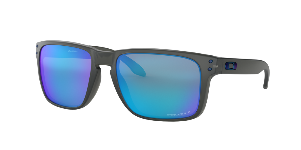 Oakley Holbrook XL Grey Smoke Prizm Sapphire Polarized