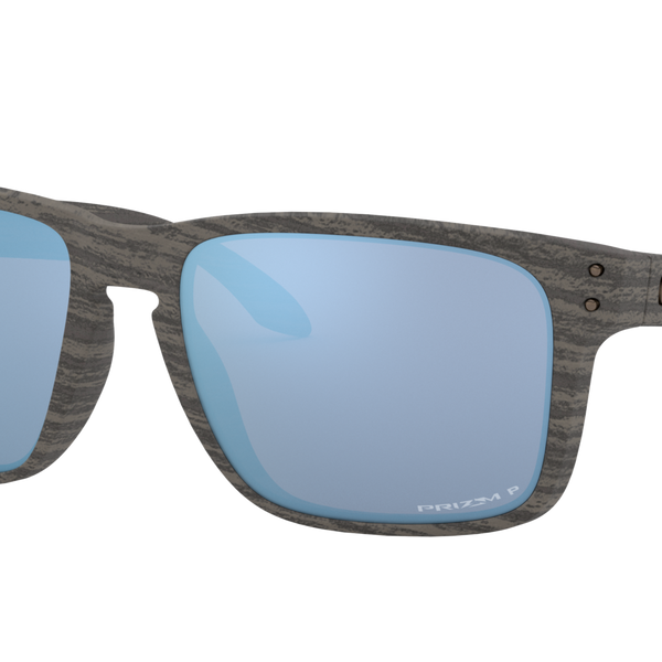 Oakley Holbrook XL Woodgrain Prizm Deep Water Polarized Good See Co