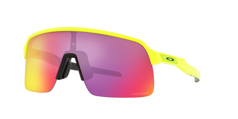Oakley Sutro Lite Low Bridge Tennis Ball Yellow Prizm Road