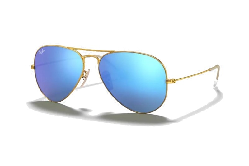 Aviator-Style Metal Sunglasses