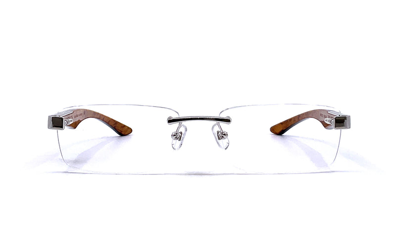 Maybach Eyewear - The Artist III (Deepsea Blue Walnut Burr/Ebony/Karelian Birch Burr)