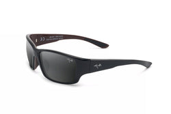Maui Jim - Local Kine (Shiny Black/Grey/Maroon)