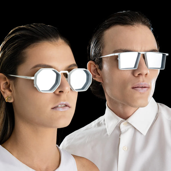 Vysen - Alec (White Matte/Silver Mirror)