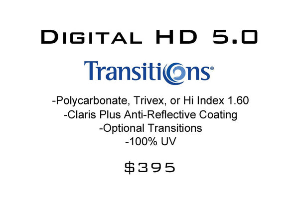 Digital HD 5.0 Freeform Progressives
