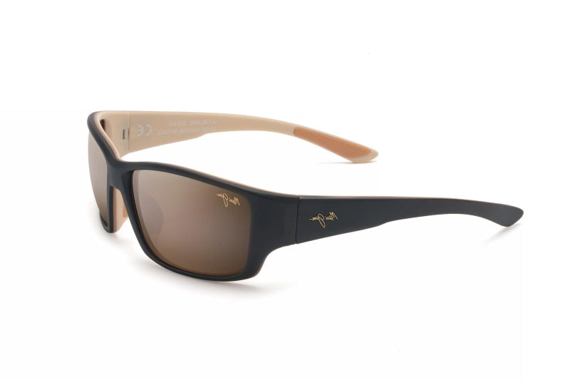 Maui Jim - Local Kine (Matte Dark Transparent Brown/Tan/Cream 