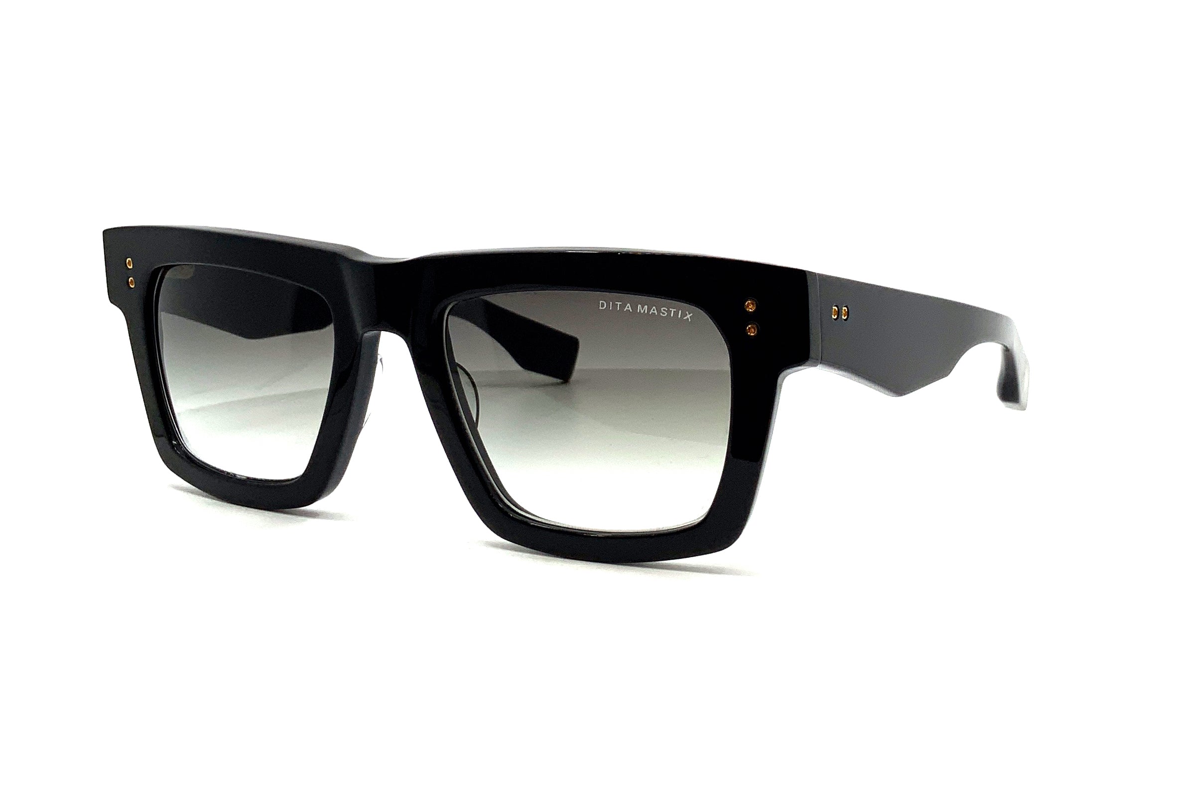 Dita Black & Gold Mach-One Sunglasses
