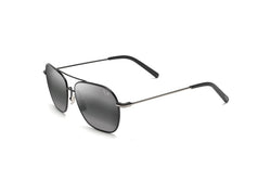 Maui Jim - Mano (Black w/ Silver Stripe)