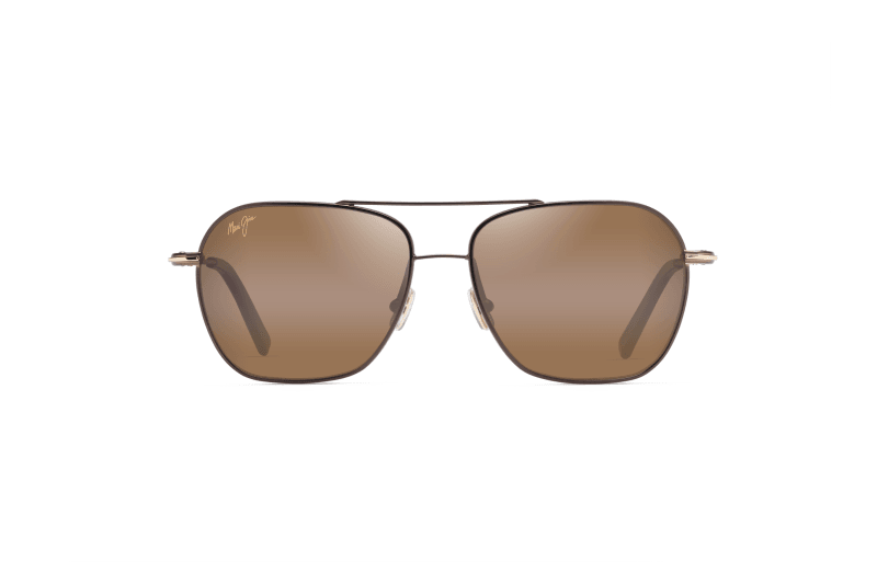 Maui Jim - Mano (Dark Brown w/ Gold Stripe) – Good See Co display picture 2