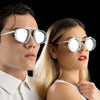Vysen - Moha (White Matte/Silver Mirror)