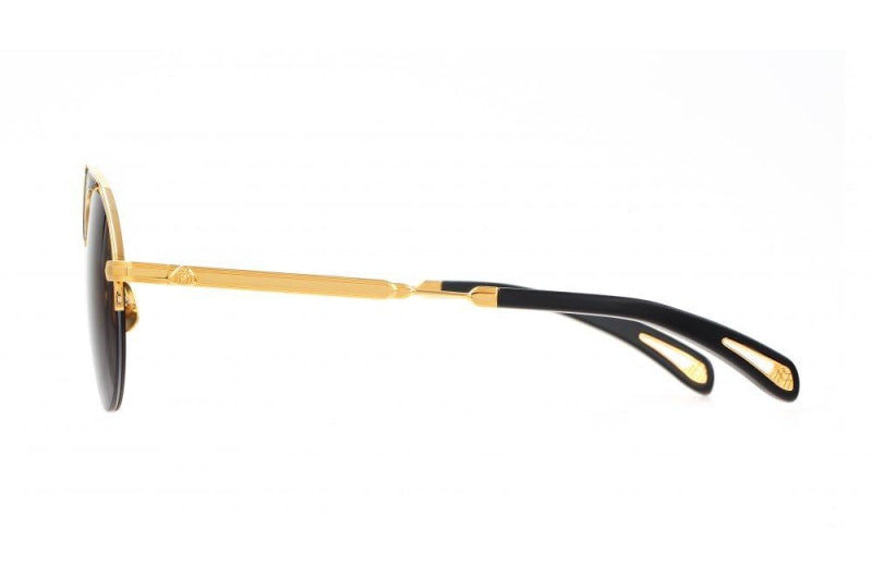 Maybach Eyewear - The Challenger (Gold/Black Matte/Black Velvet)