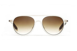Maybach Eyewear - The Architect I (Champagne Gold/White Burr/Ebony)