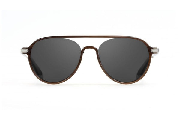 Maybach Eyewear - The Architect I (Ruthenium/Chocolate Melange)