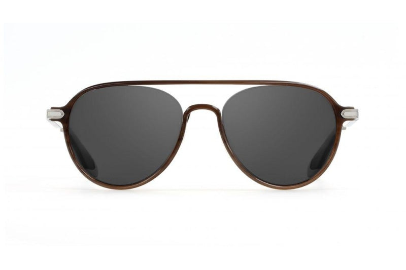 Maybach Eyewear - The Architect I (Ruthenium/Chocolate Melange)