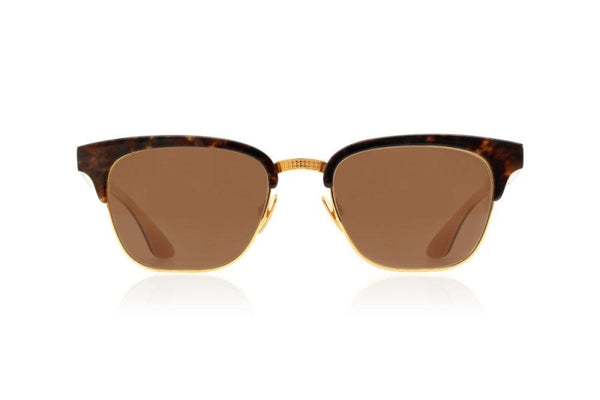 Maybach Eyewear - The Art-Master I (Gold/Dark Amber/Vanilla)