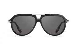 Maybach Eyewear - The MC II (Platinum/Dark Grey Metallic/Black Velvet)