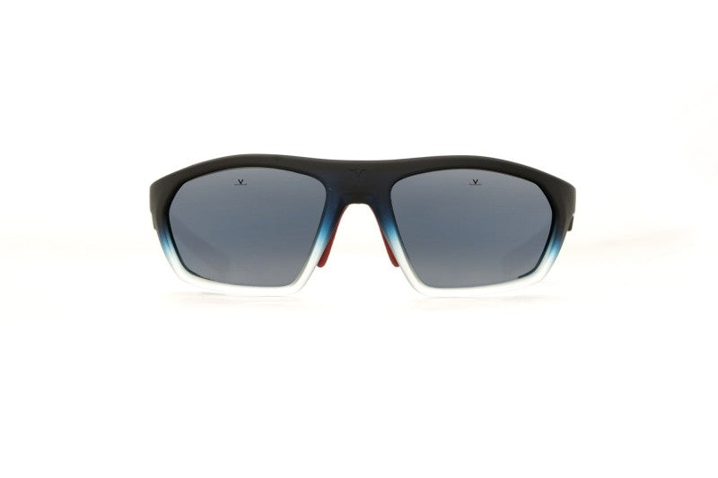 Vuarnet - Air 2010 Large (Gradient Blue/Crystal Red w/ Blue Polarlynx)