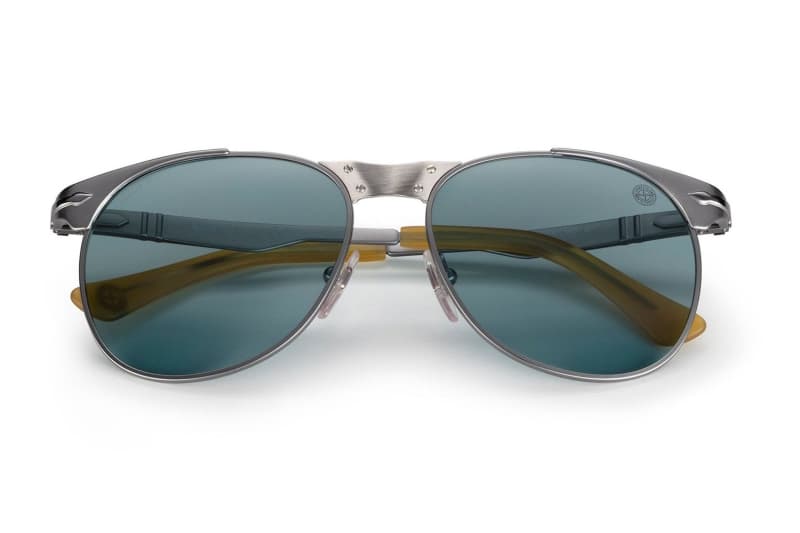 Persol x Stone Island - Pilot Sunglasses (Silver)