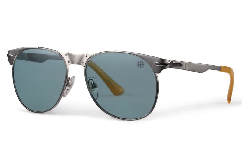 Persol x Stone Island - Pilot Sunglasses (Silver)