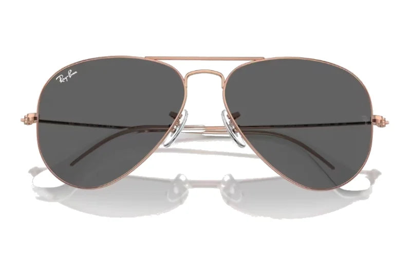 Ray ban 2025 aviator rose gold