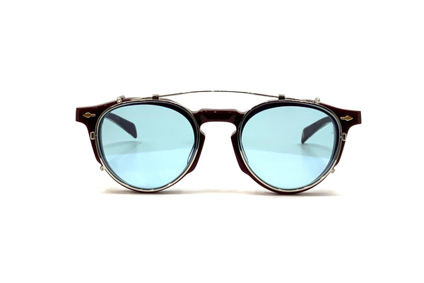 Jacques Marie Mage - Sheridan Clip On (Silver) [Light Blue Lens]