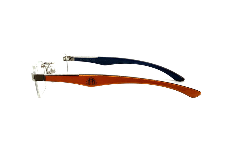 Maybach Eyewear - The Artist III (Platinum/Orange/Ebony)