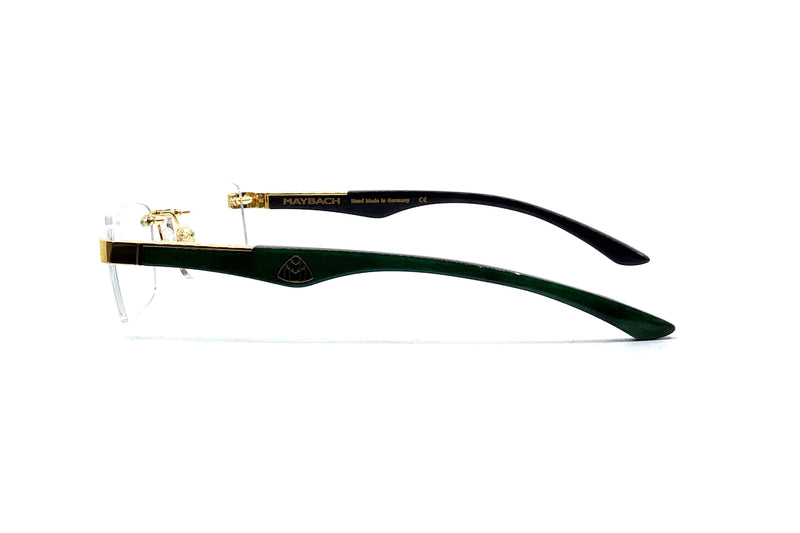 Maybach Eyewear - The Artist III (Gold/Emerald Green)