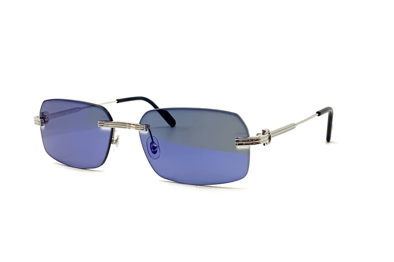 Cartier cheap blue eyeglasses