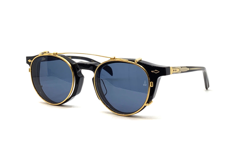 Jacques Marie Mage - Sheridan Clip On (Gold) [Blue Lens]