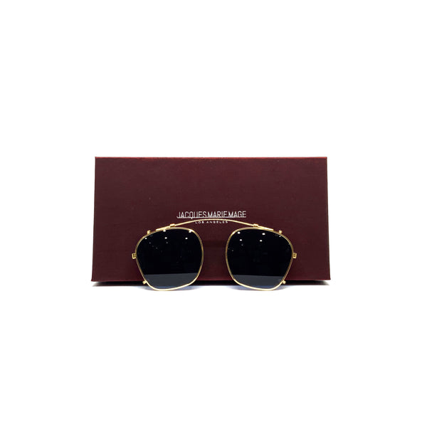 Jacques Marie Mage - Zephirin [44] Clip On (Gold) [Blue Lens]