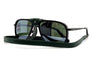 Vuarnet - Glacier Large (Matte Black-Green | Pure Grey Silver Flash)