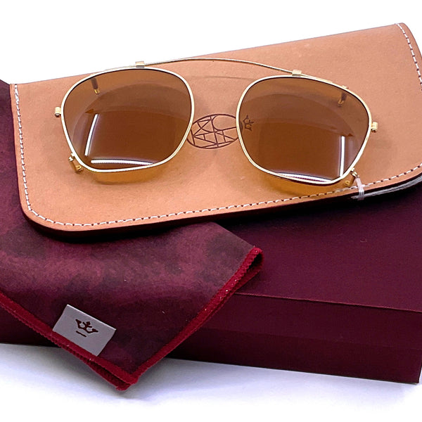 Jacques Marie Mage - Zephirin Clip On (Gold | Brown) [Honey