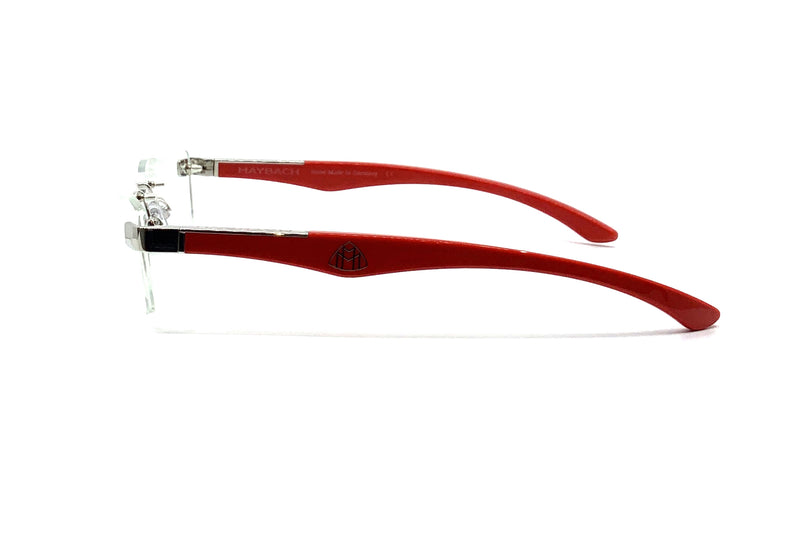 Maybach Eyewear - The Artist III (Platinum/Chili Red Piano)