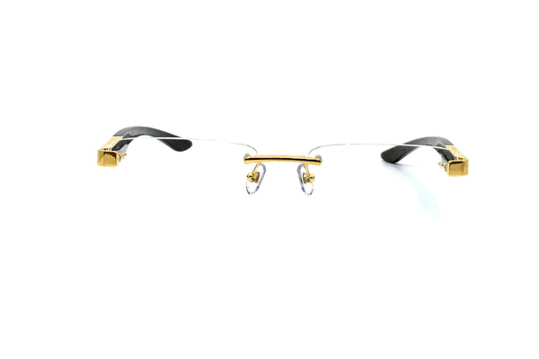 Maybach Eyewear - The Artist III (Gold/Fango BEM/Mother-of-Pearl/Ebony)