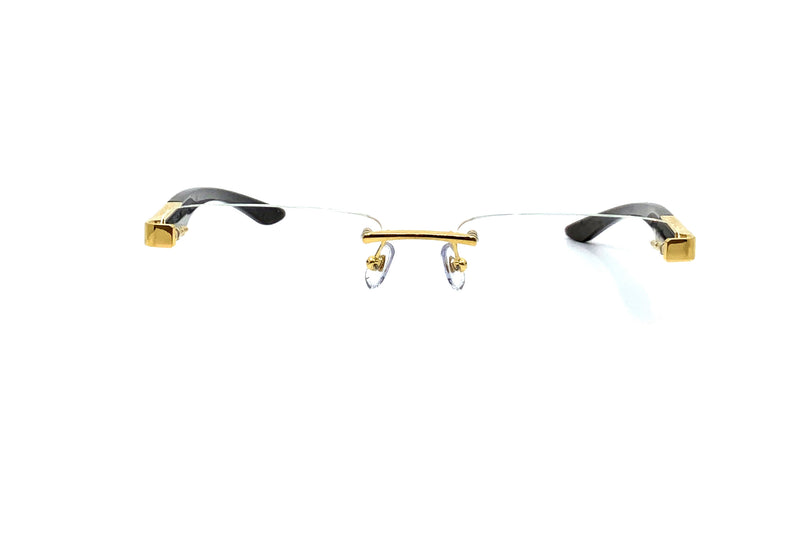 Maybach Eyewear - The Artist III (Gold/Fango BEM/Mother-of-Pearl/Ebony)