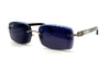 Cartier Custom - C Décor Buffalo Horn w/ Genuine VVS1 Diamonds (Sky Gradient) No. 01