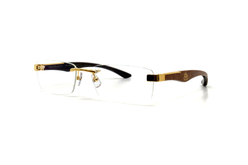 Maybach Eyewear - The Artist III (Gold/Amboyna/Ebony)