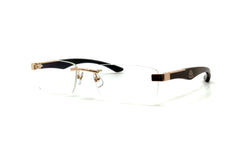 Maybach Eyewear - The Artist III (Rose Gold/Walnut Burr/Carbon)