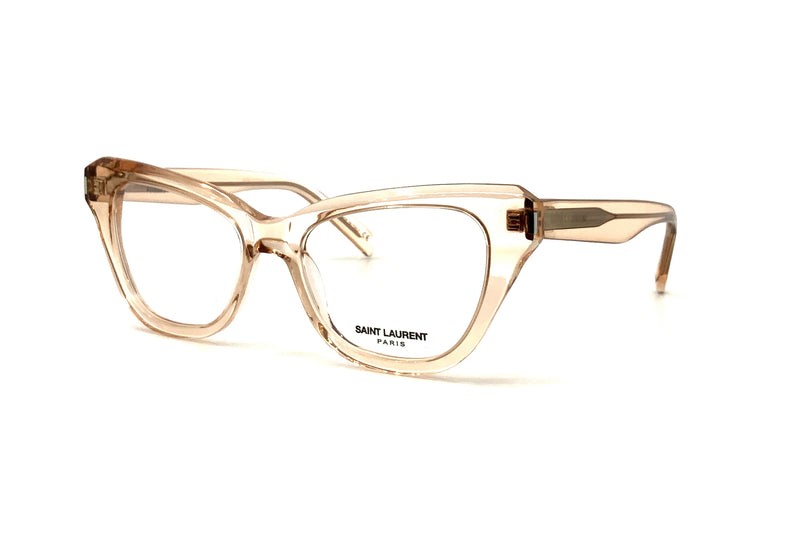 メガネ SAINT LAURENT Woman Optical frames Transparent SL722 007 Saint Laurent™ SL 722 Round Eyeglasses | EyeOns.com
