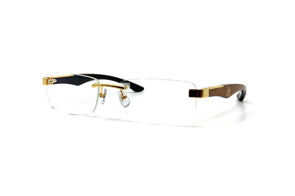 Maybach Eyewear - The Artist III (Gold/Karelian Birch Burr/Ebony)