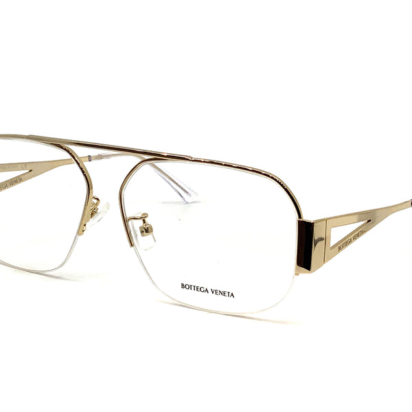 【関税&送料込】Bottega Veneta Bottega Veneta Gold Silver Dr Bottega Veneta - Minaudière Gold & Silver Knot Clutch