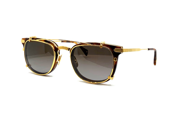 Maybach Eyewear - The Delight I [with CLIP] (Gold/Milky Tortoise)