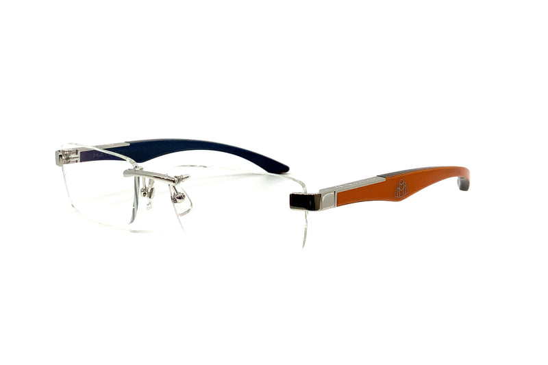 Maybach Eyewear - The Artist III (Platinum/Orange/Ebony)