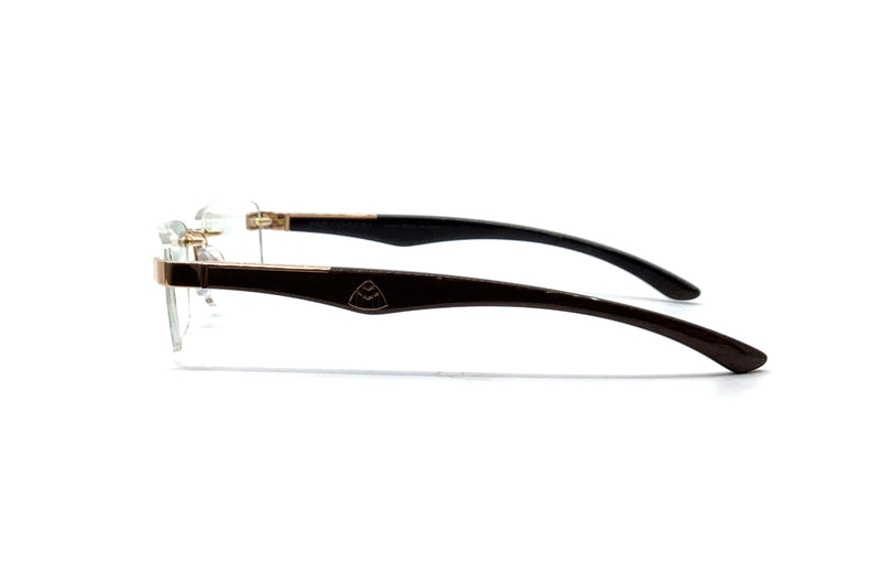 Maybach Eyewear - The Artist III (Rose Gold/Wenge/Ebony)