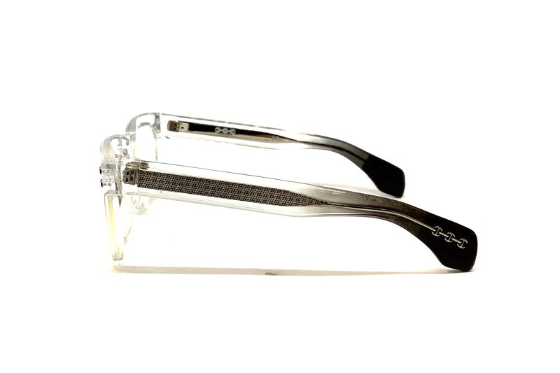 Hoorsenbuhs Eyeglasses - Model V (Crystal/Silver)