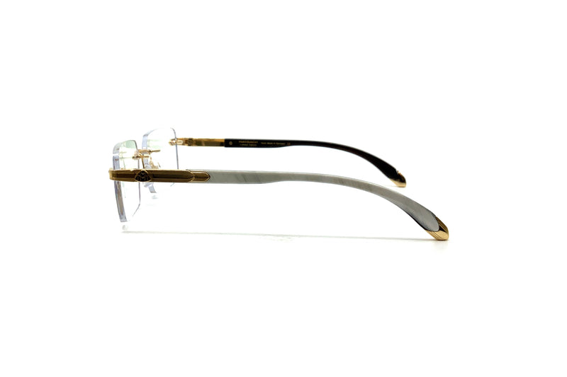 Maybach Eyewear - The Symphony I (Gold/White Marble/Black)